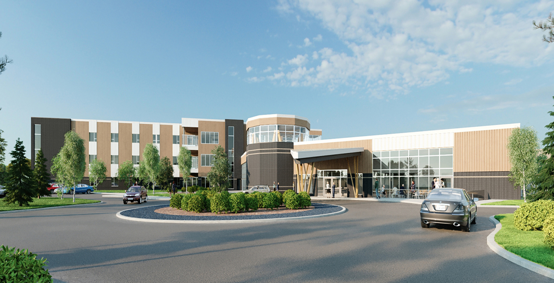An image depicting P3A's La Ronge Long Term Care Facility project.