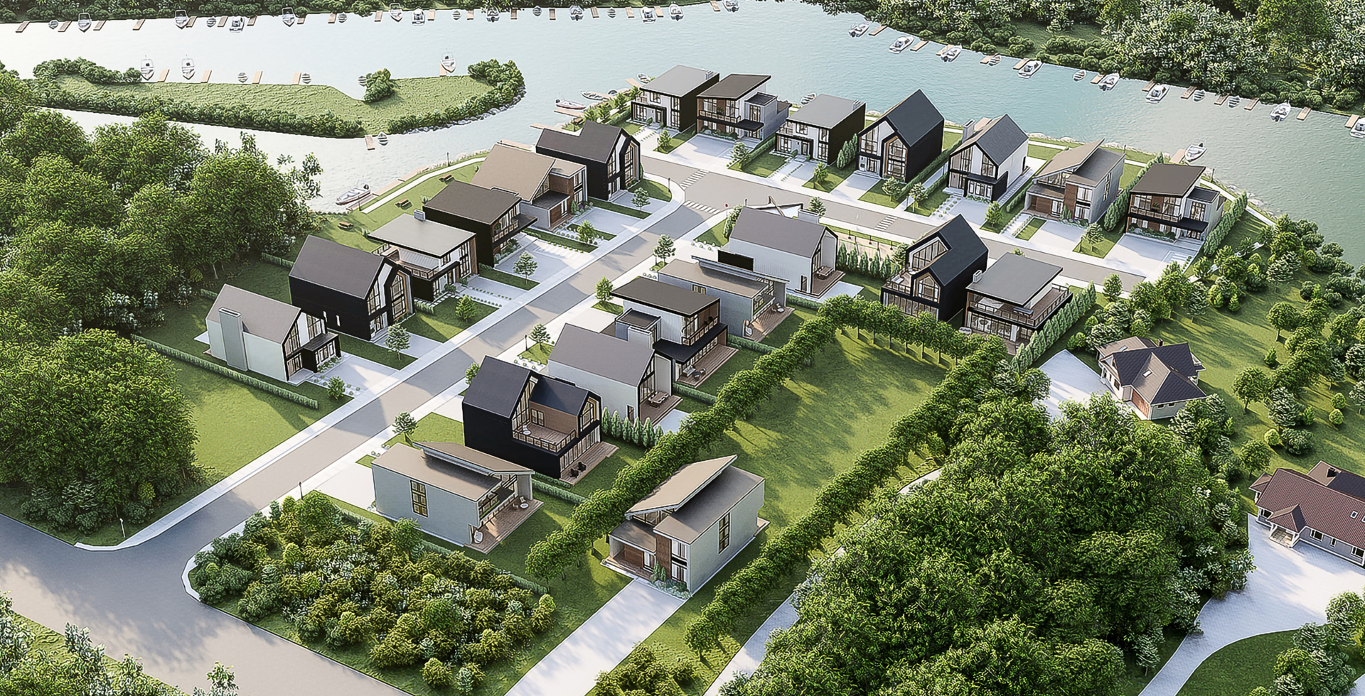 An image depicting P3A's Muskoka Development project.