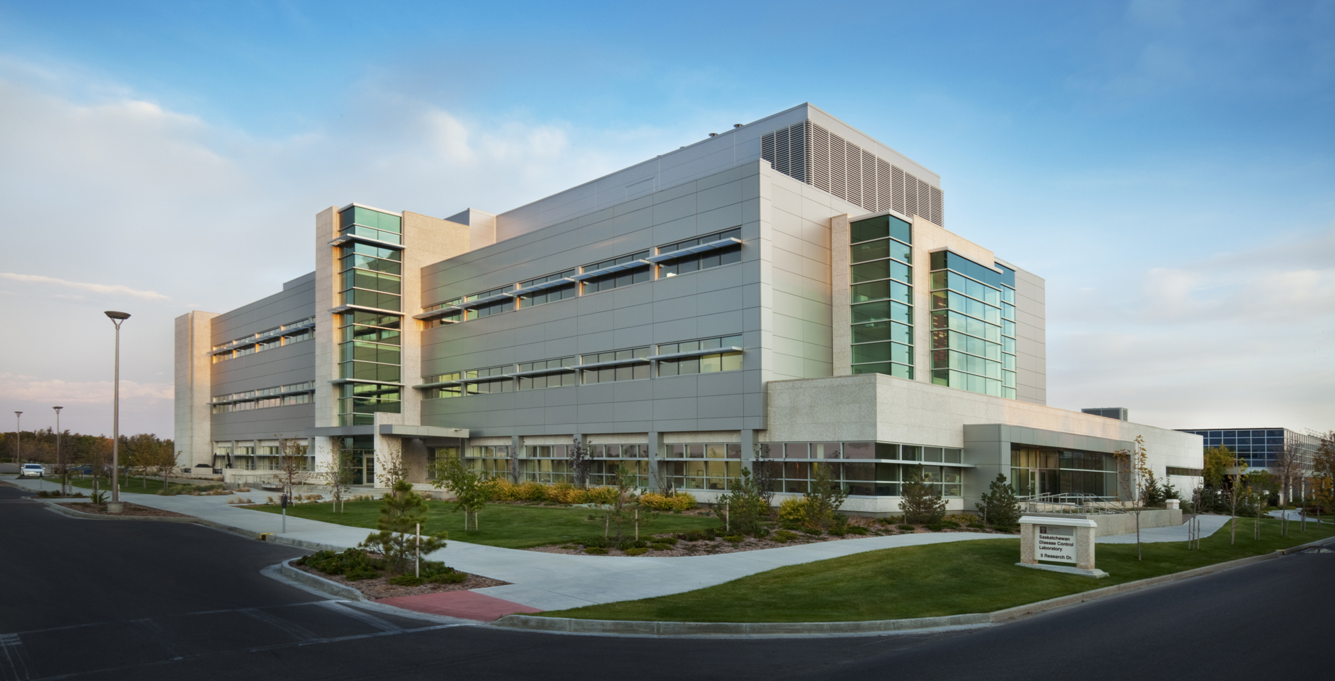 An image depicting P3A's Roy Romanow Provincial Laboratory project.
