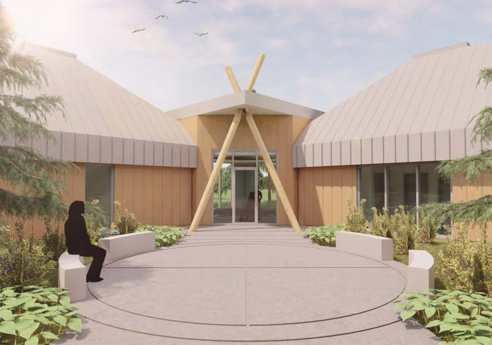 An image of P3A's Carry the Kettle Health Centre project.