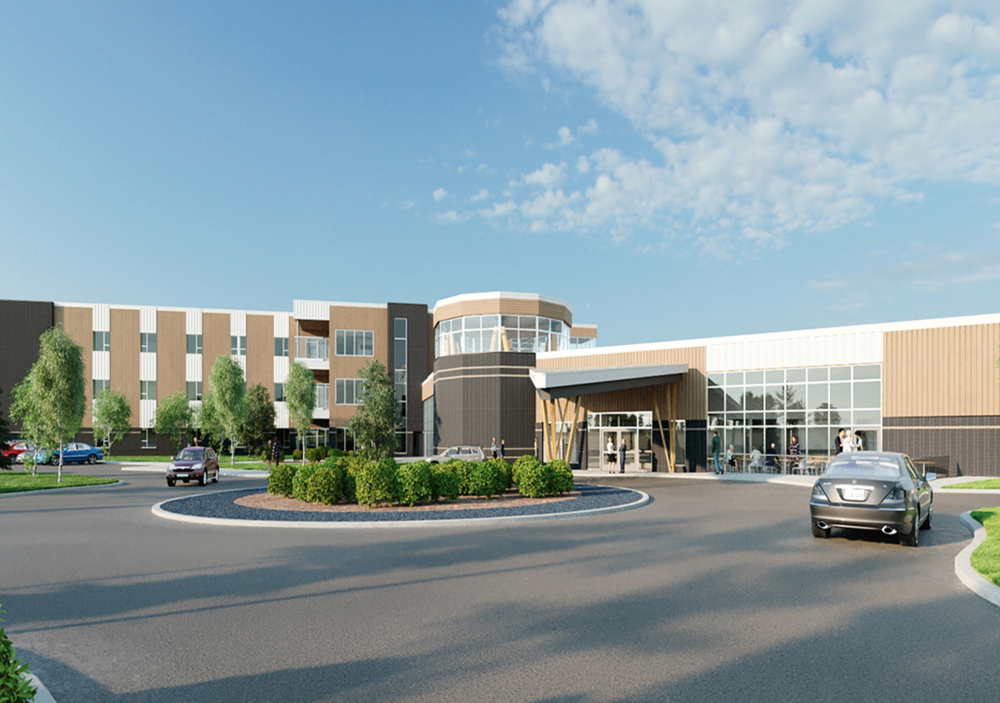 An image of P3A's La Ronge Long Term Care Facility project.