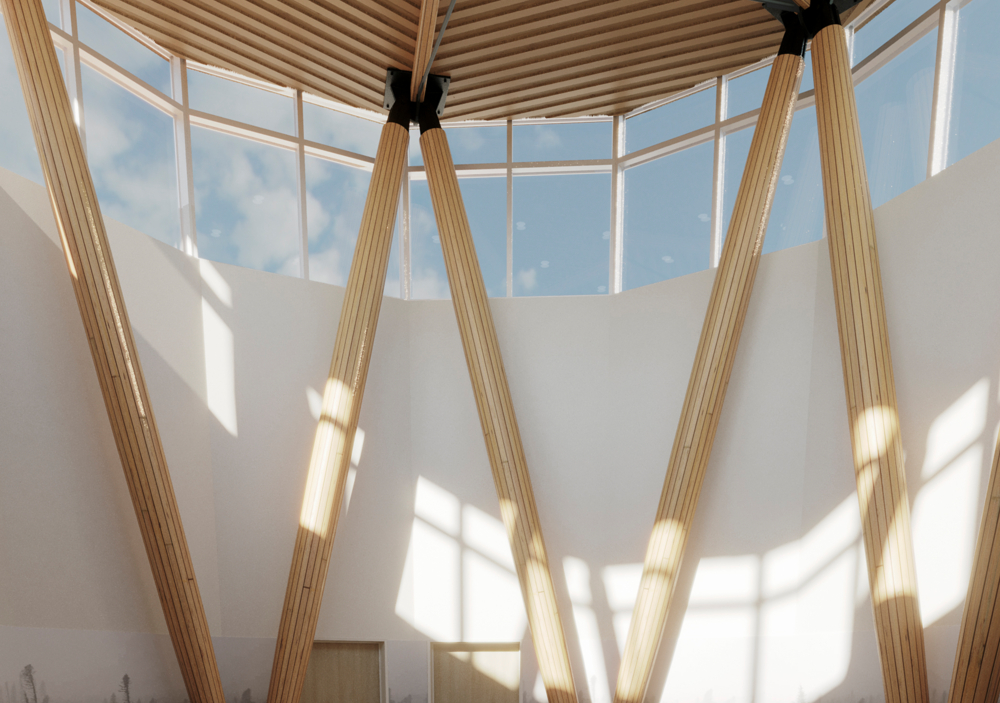 An image of P3A's La Ronge Long Term Care Facility project.