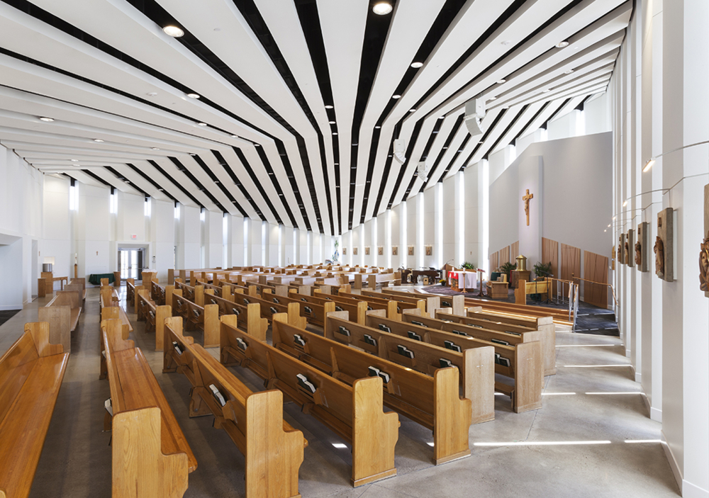 An image of P3A's Christ the Redeemer Roman Catholic Parish project.