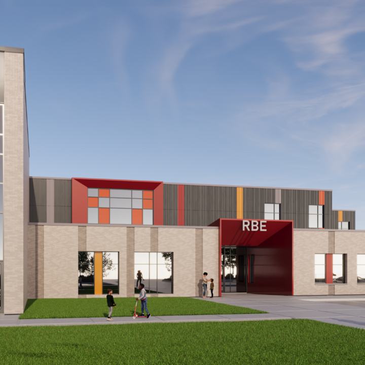 An image of P3A's North Regina Joint-Use School project.