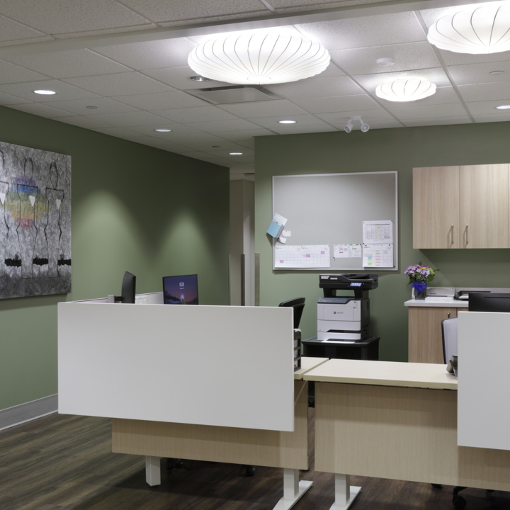 An image of P3A's Breast Health Centre project.