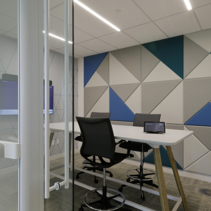 An image of P3A's Conexus Credit Union Head Office project.
