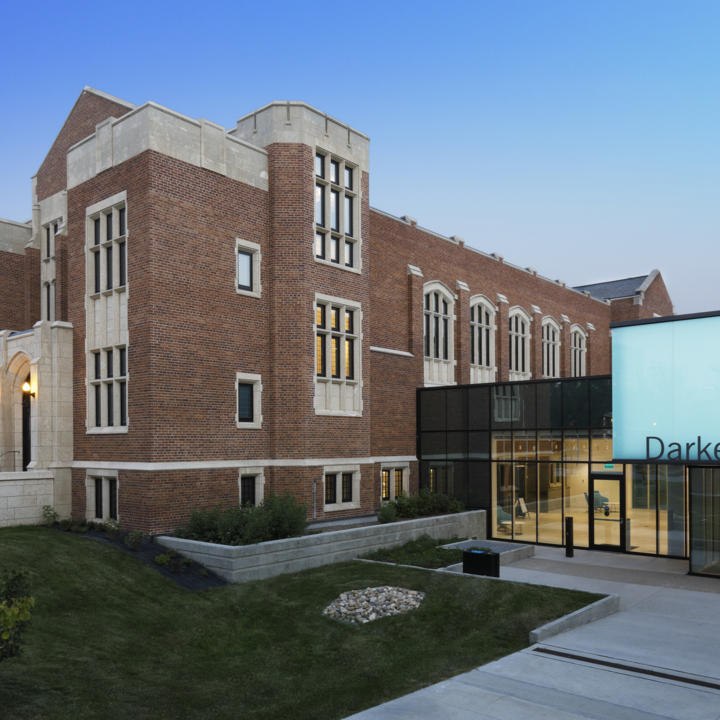 An image of P3A's Darke Hall project.