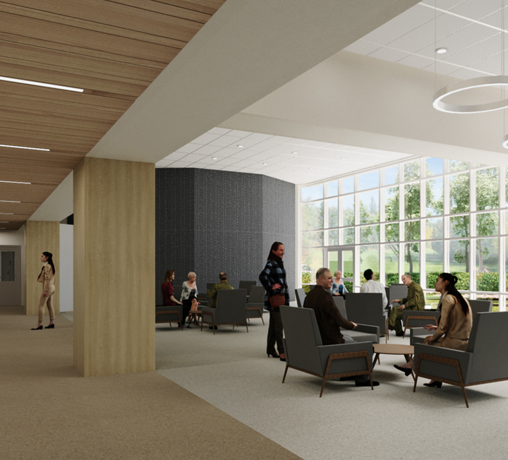 An image of P3A's La Ronge Long Term Care Facility project.
