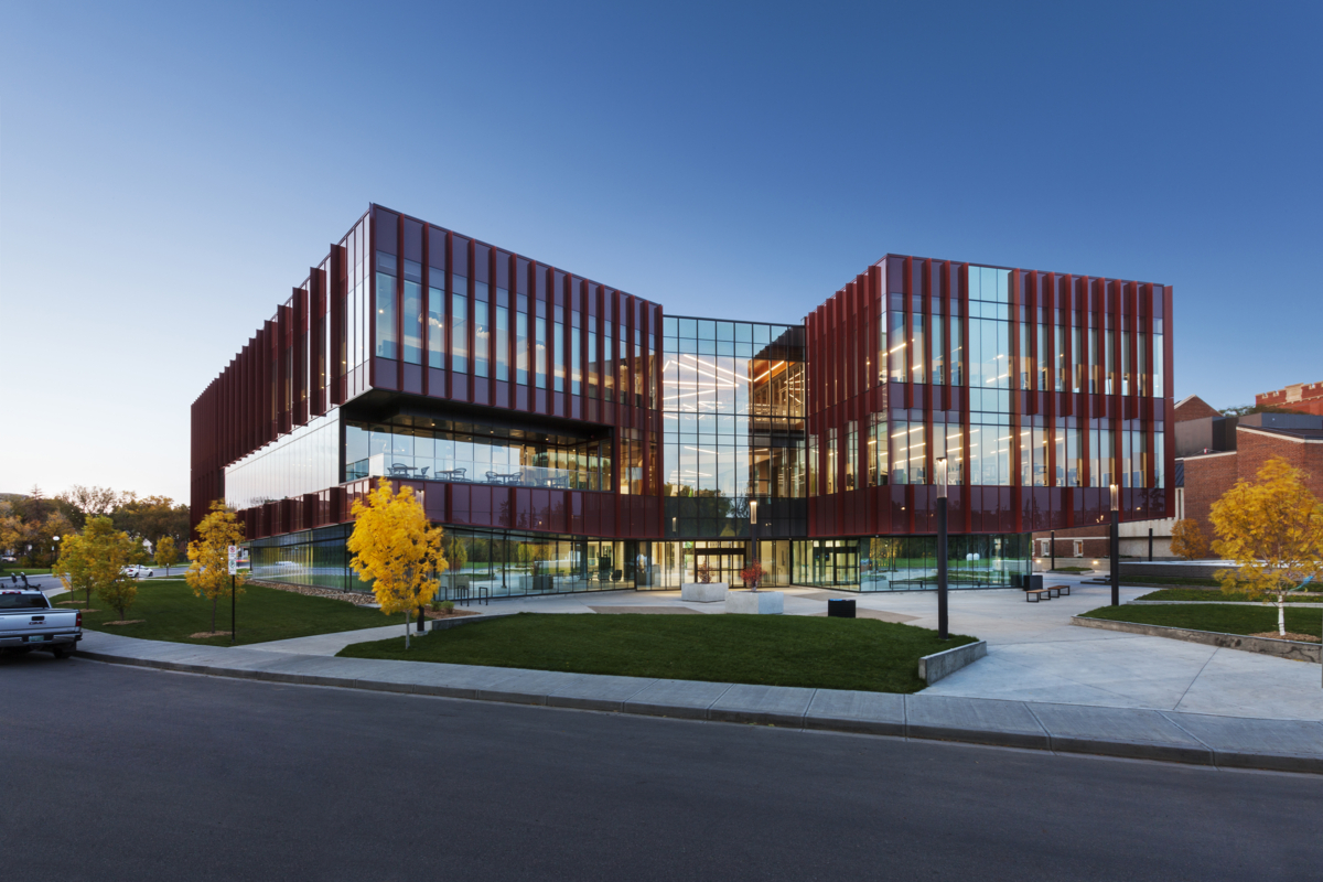 An image depicting P3A's Conexus Credit Union Head Office project.