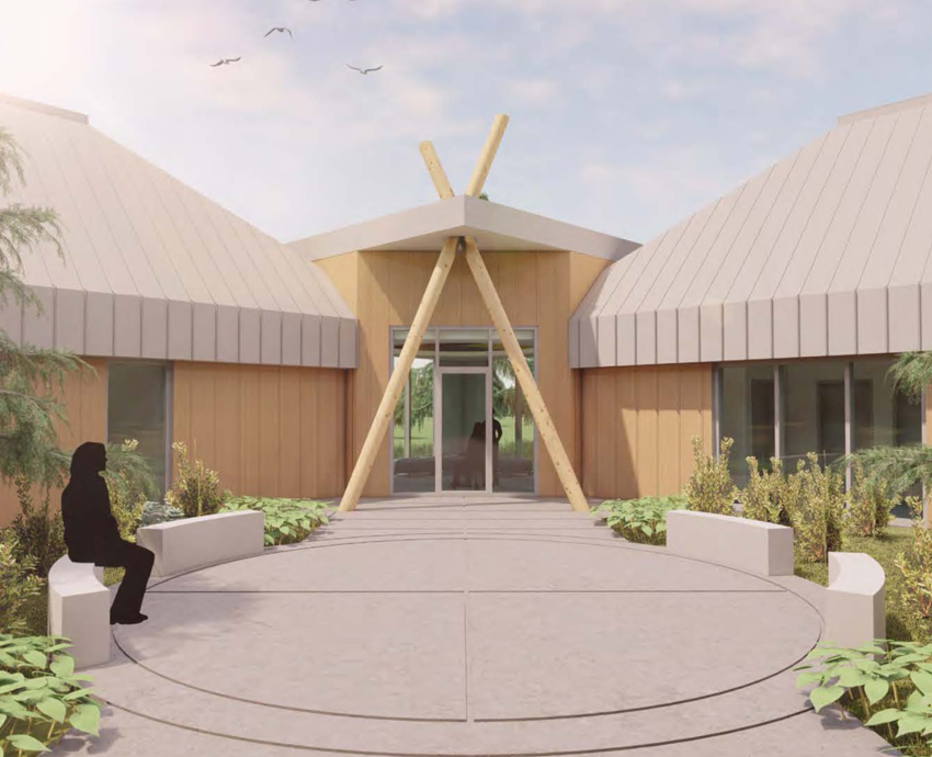 An image depicitng P3A's Carry the Kettle Health Centre project.