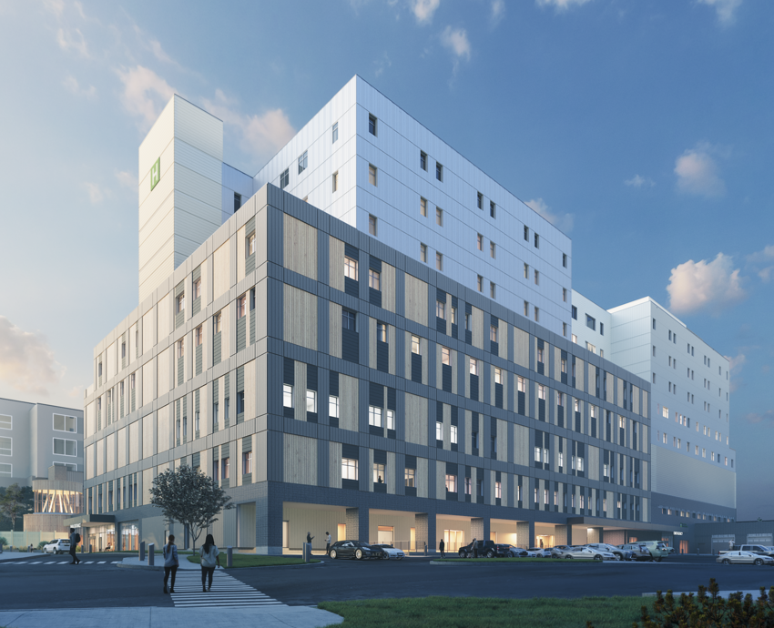 An image depicitng P3A's Prince Albert Victoria Hospital project.